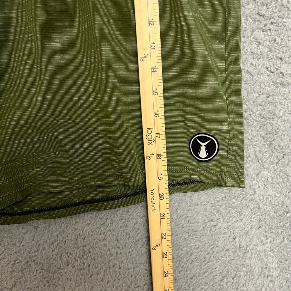 Tunaskin Board Shorts Mens‎ 42 Green Excellent Performance Stretch Fishing Swim